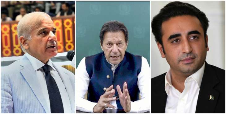 Bilawal, Imran Khan and Nawaz Sharif