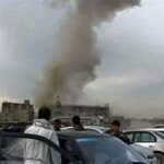 Blast outside Kabul's military airport