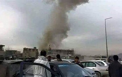 Blast outside Kabul's military airport