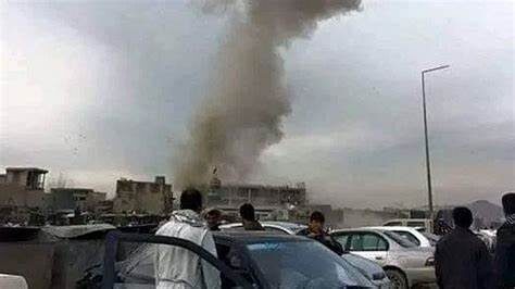 Blast outside Kabul's military airport