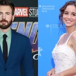 Chris Evans and Alba Baptista