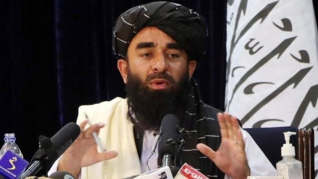 Taliban spokesman Zabiullah Mujahid