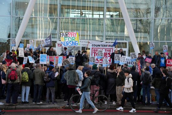 UK teachers and trade Strike